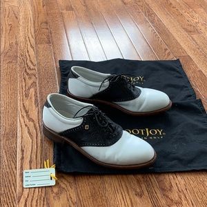 Foot joy leather golf shoe